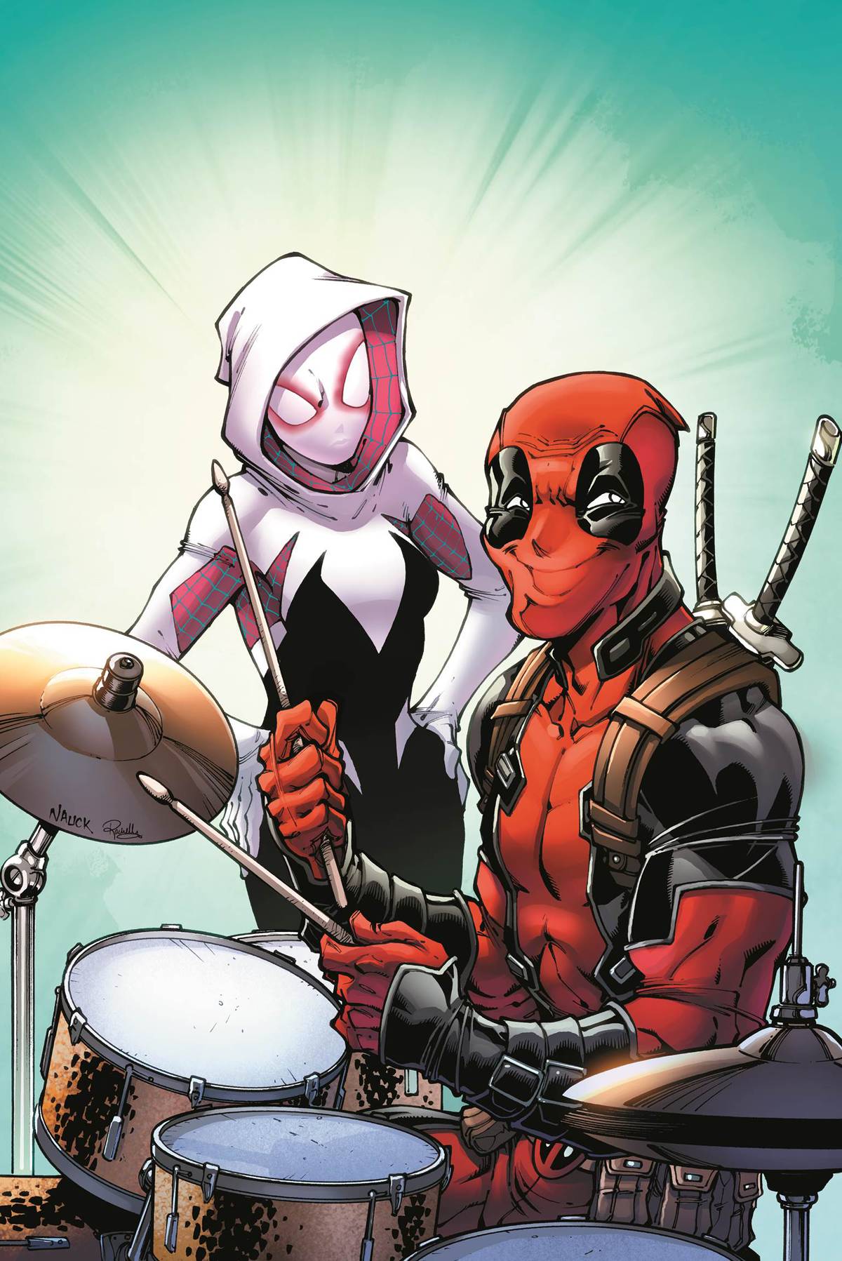 Image Spider Gwen Vol 2 4 Deadpool Variant Textlessjpg Marvel