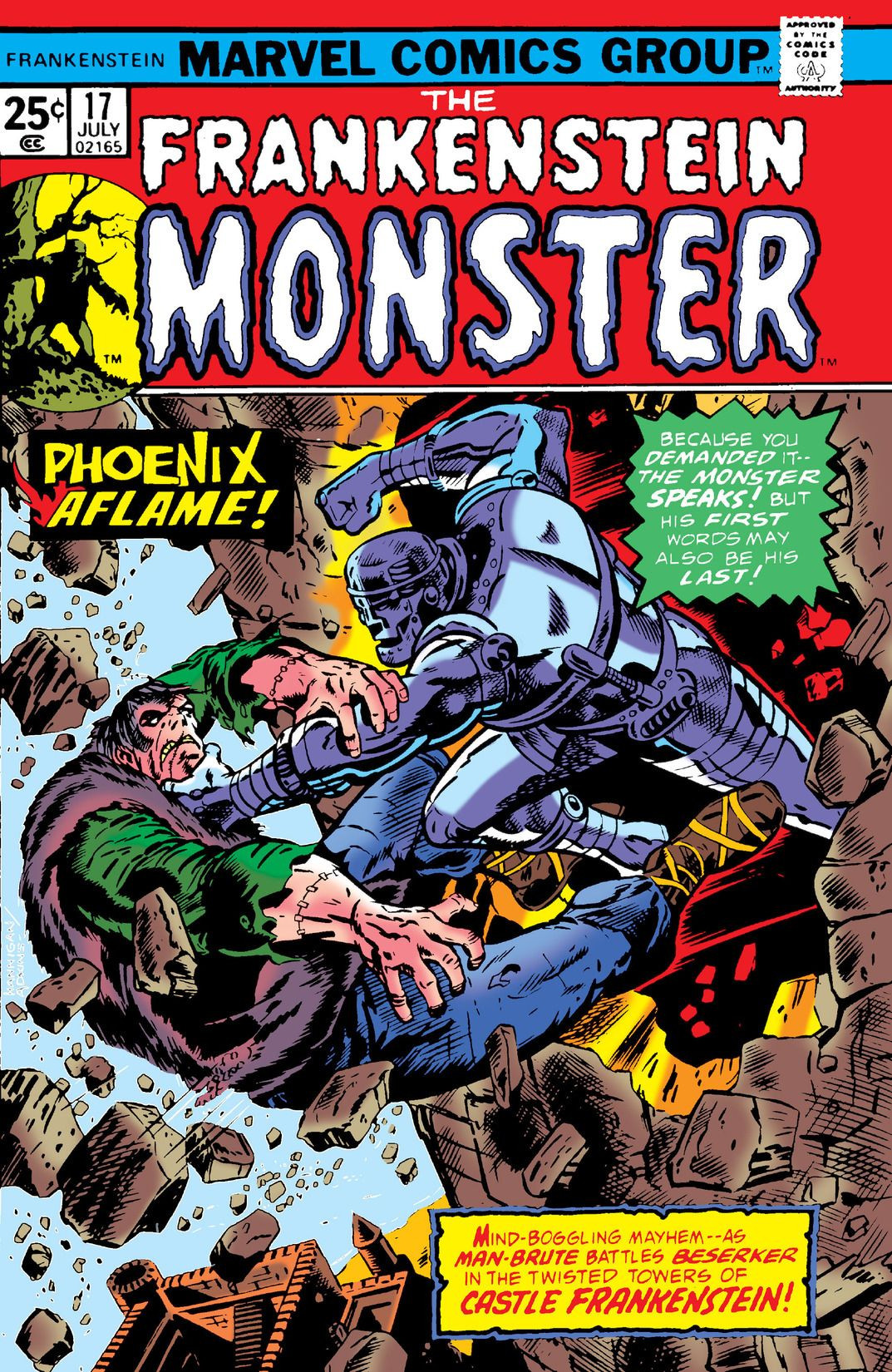 Frankenstein Vol 1 17 | Marvel Database | Fandom