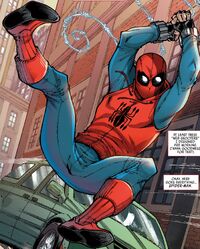 Peter Parker (Earth-199999) from Marvel's Spider-Man Homecoming Prelude Vol 1 1 001