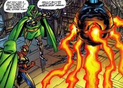 Disintegrator, Doombot, Peter Parker (Earth-98121) from Spider-Man Chapter One Vol 1 5
