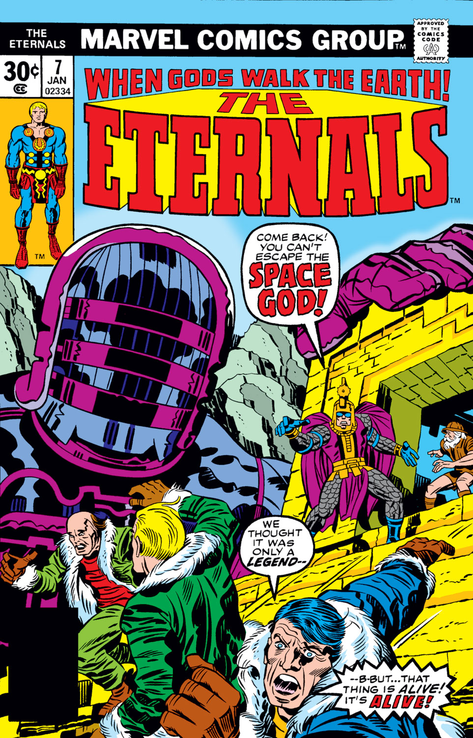 Eternals Vol 1 7 | Marvel Database | FANDOM powered by Wikia