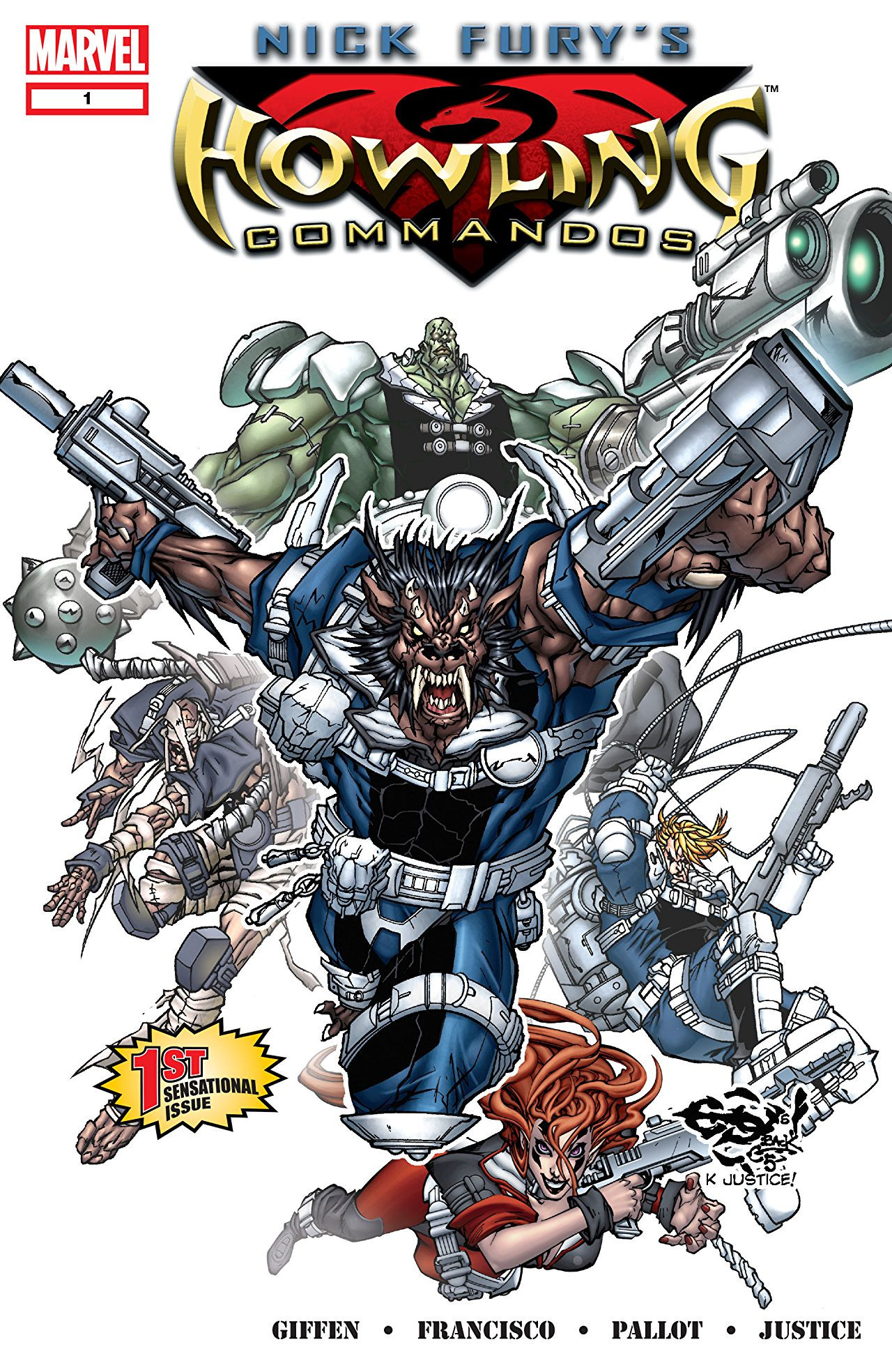 Nick Fury's Howling Commandos Vol 1 1 | Marvel Database ...