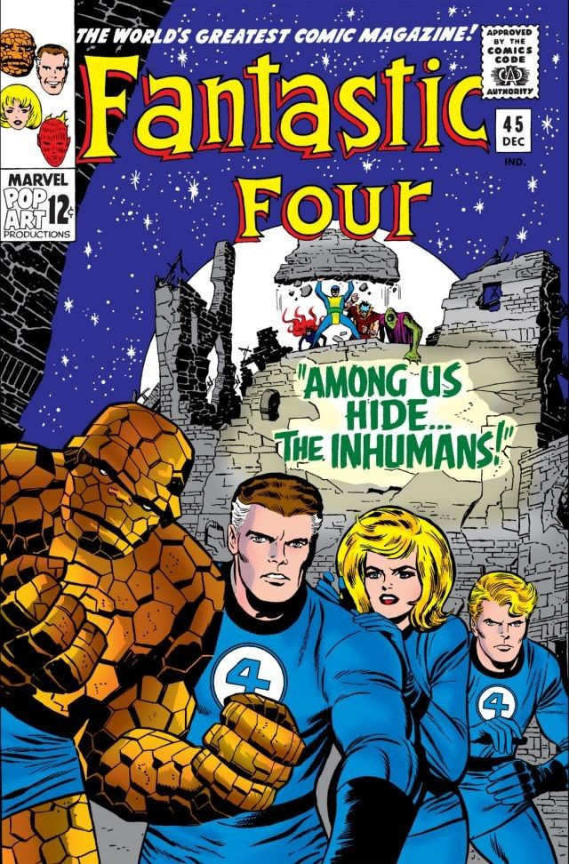 Fantastic Four Vol 1 45 | Marvel Database | FANDOM powered by Wikia Fantastic Four Vol 1 45