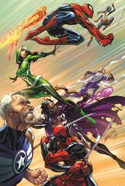 Uncanny Avengers Vol 3 1 Campbell Variant Textless