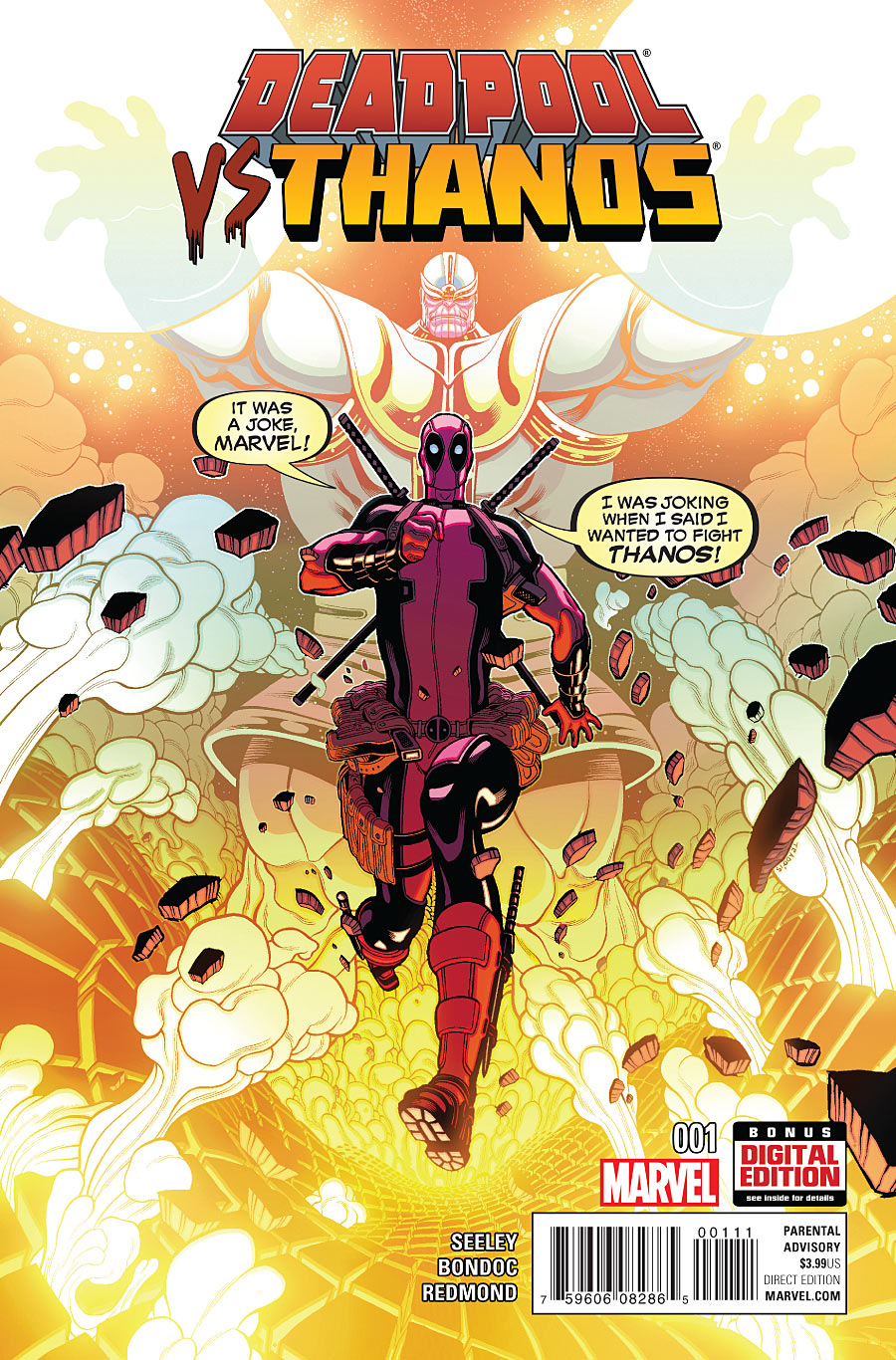 Deadpool Vs Thanos Vol 1 1 Marvel Database FANDOM Powered By Wikia