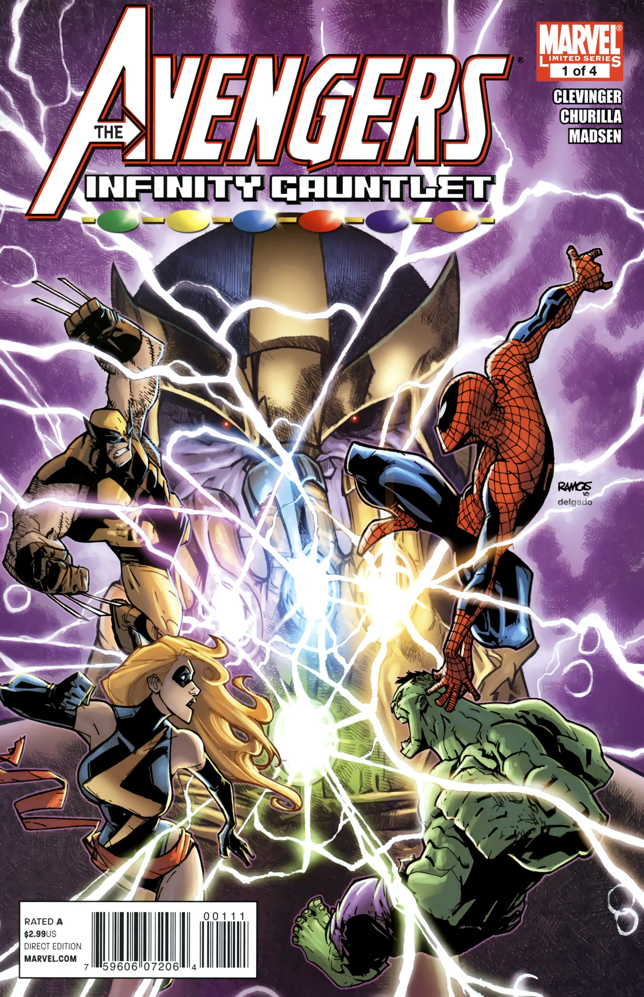 infinity gauntlet first appearance