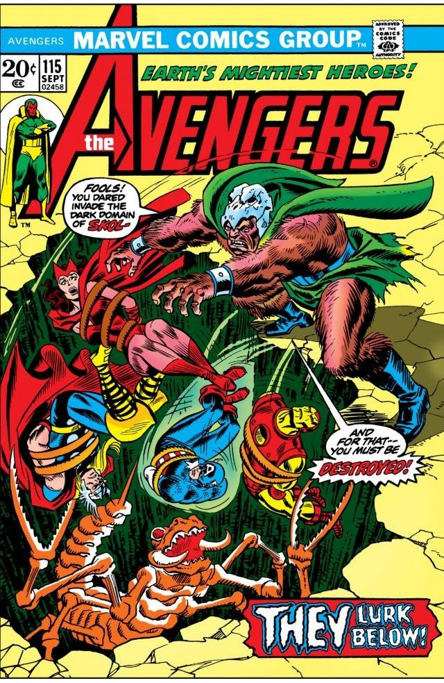 Avengers Vol 1 115 Marvel Database Fandom
