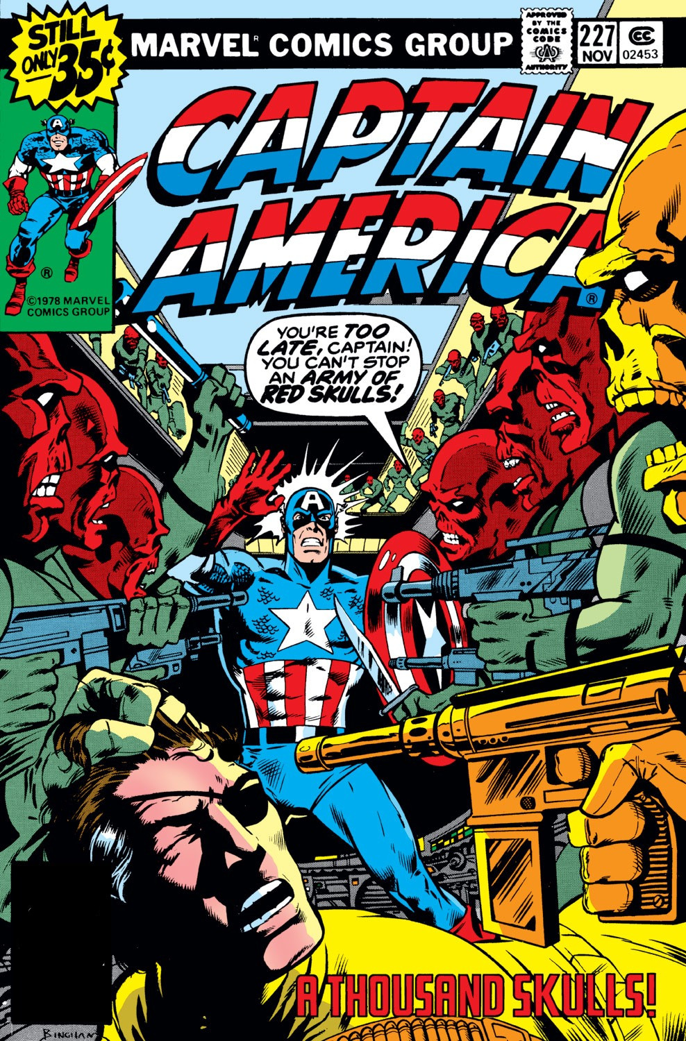 Captain America Vol 1 227 | Marvel Database | FANDOM powered by Wikia