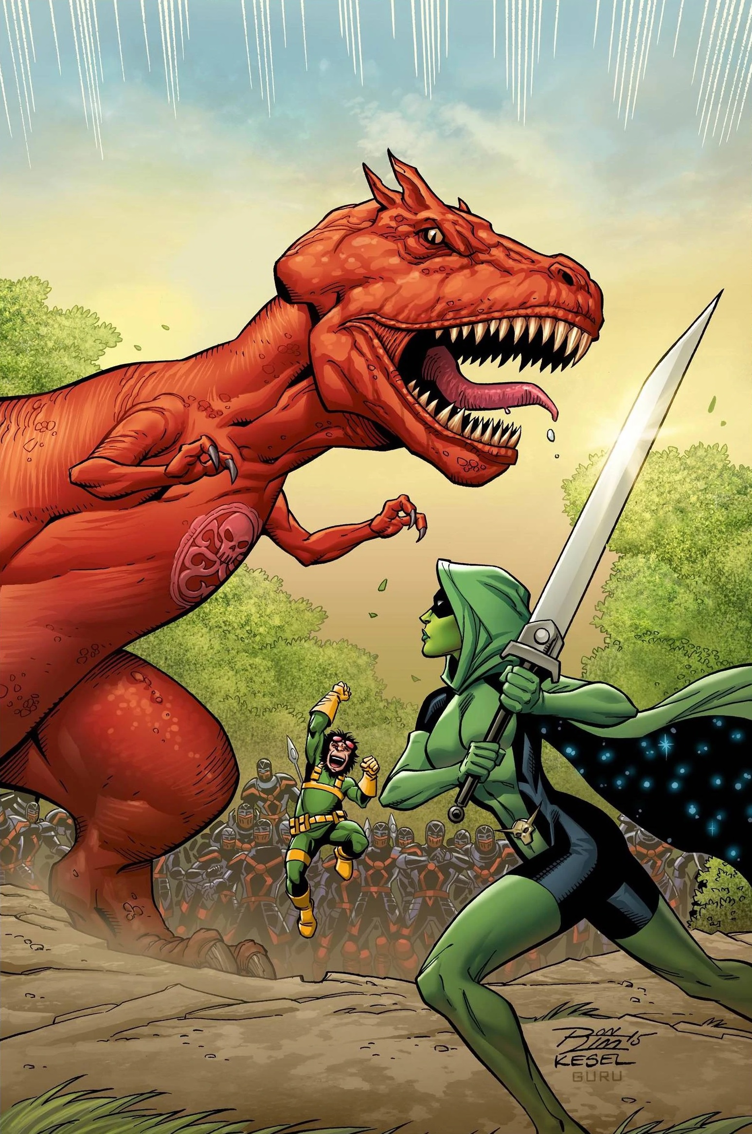 t rex from marvel