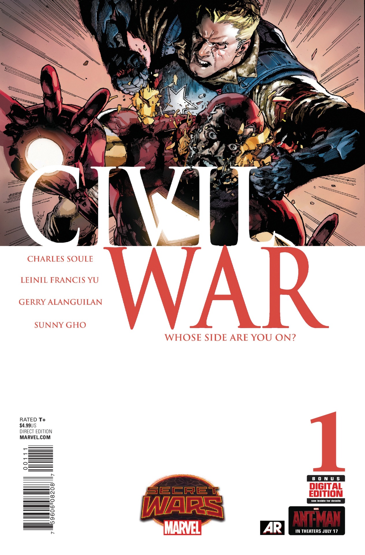 Civil War Vol 2 1 | Marvel Database | FANDOM powered by Wikia