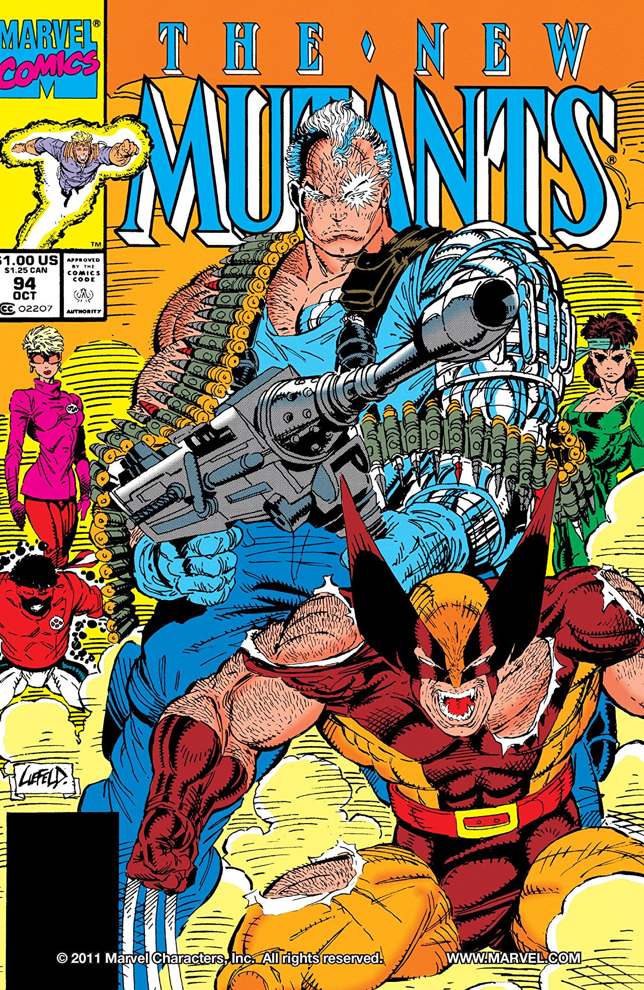 New Mutants Vol 1 94 | Marvel Database | FANDOM powered by Wikia