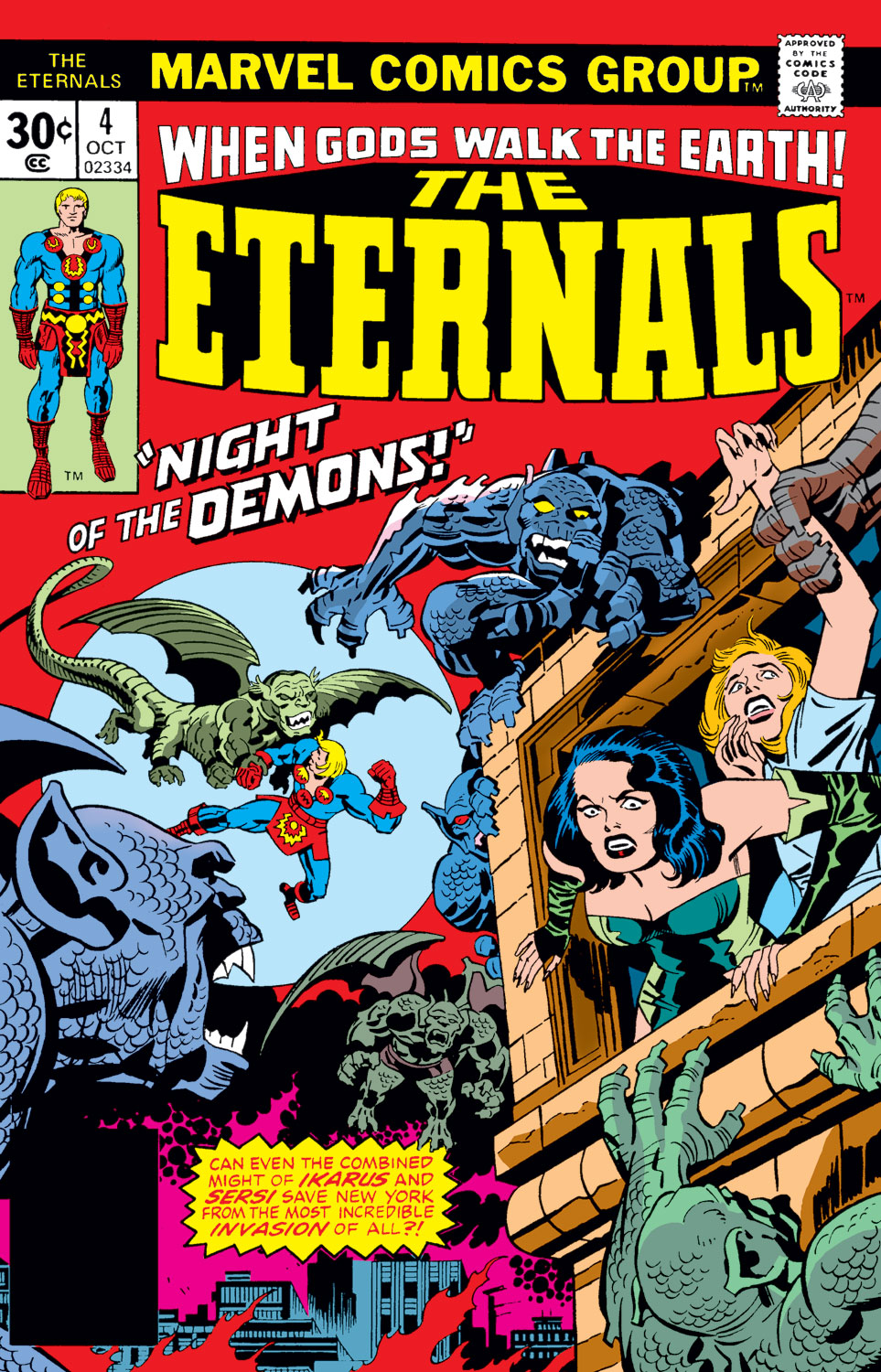 Eternals Vol 1 4 | Marvel Database | FANDOM powered by Wikia