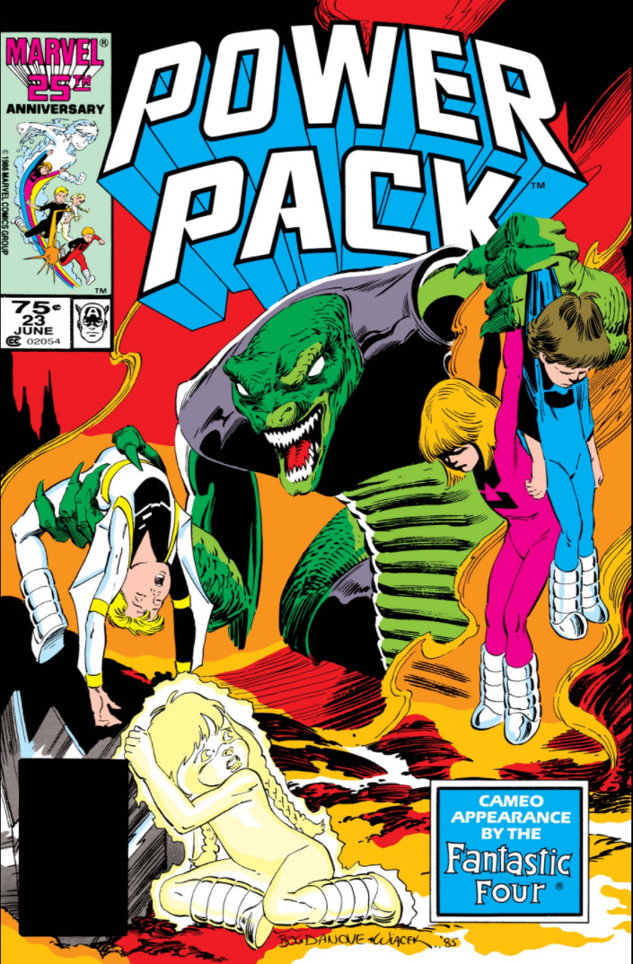 Power Pack Vol 1 23 Marvel Database Fandom Powered By Wikia 7138