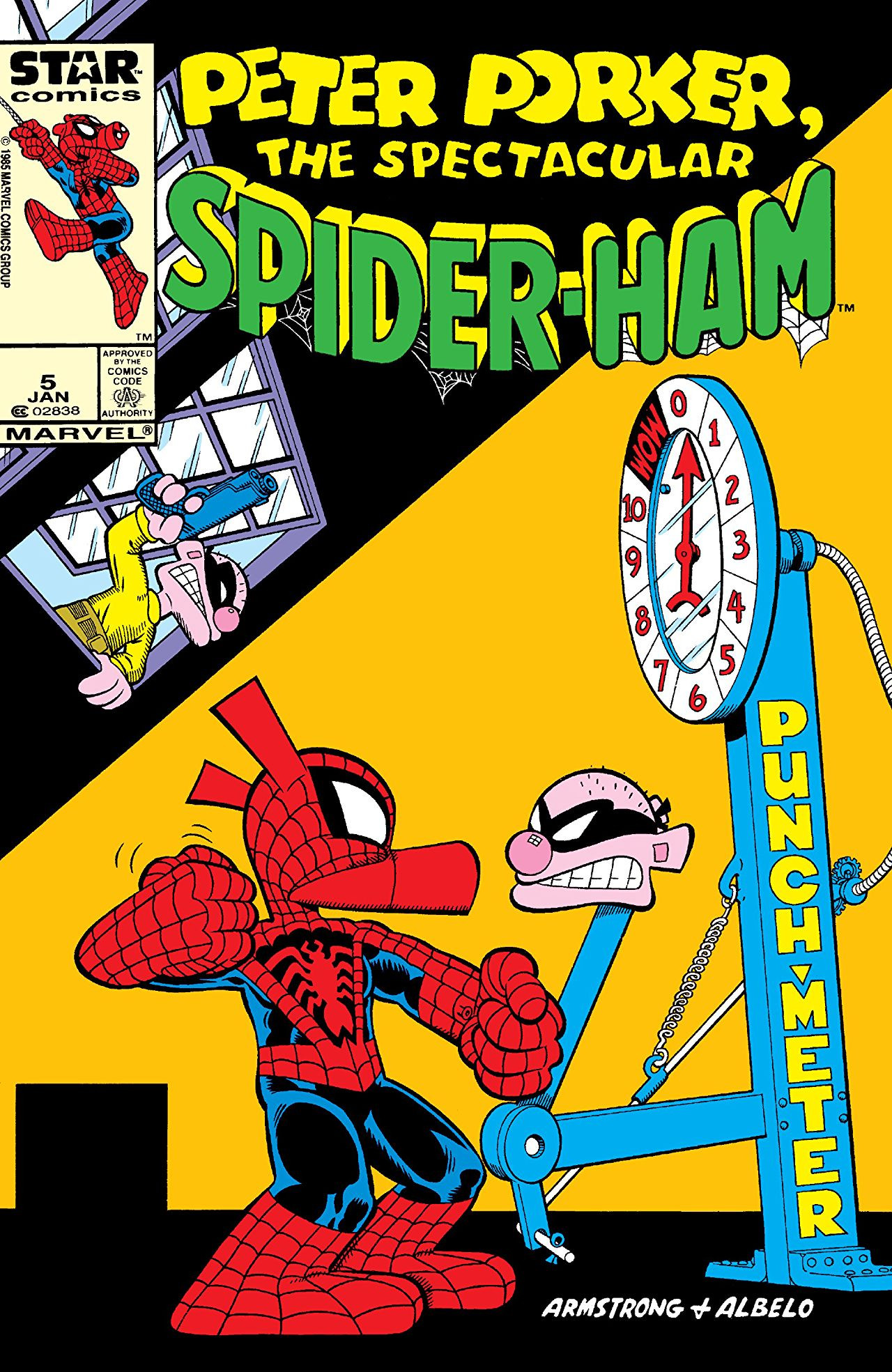 Peter Porker, The Spectacular Spider-Ham Vol 1 5 | Marvel Database