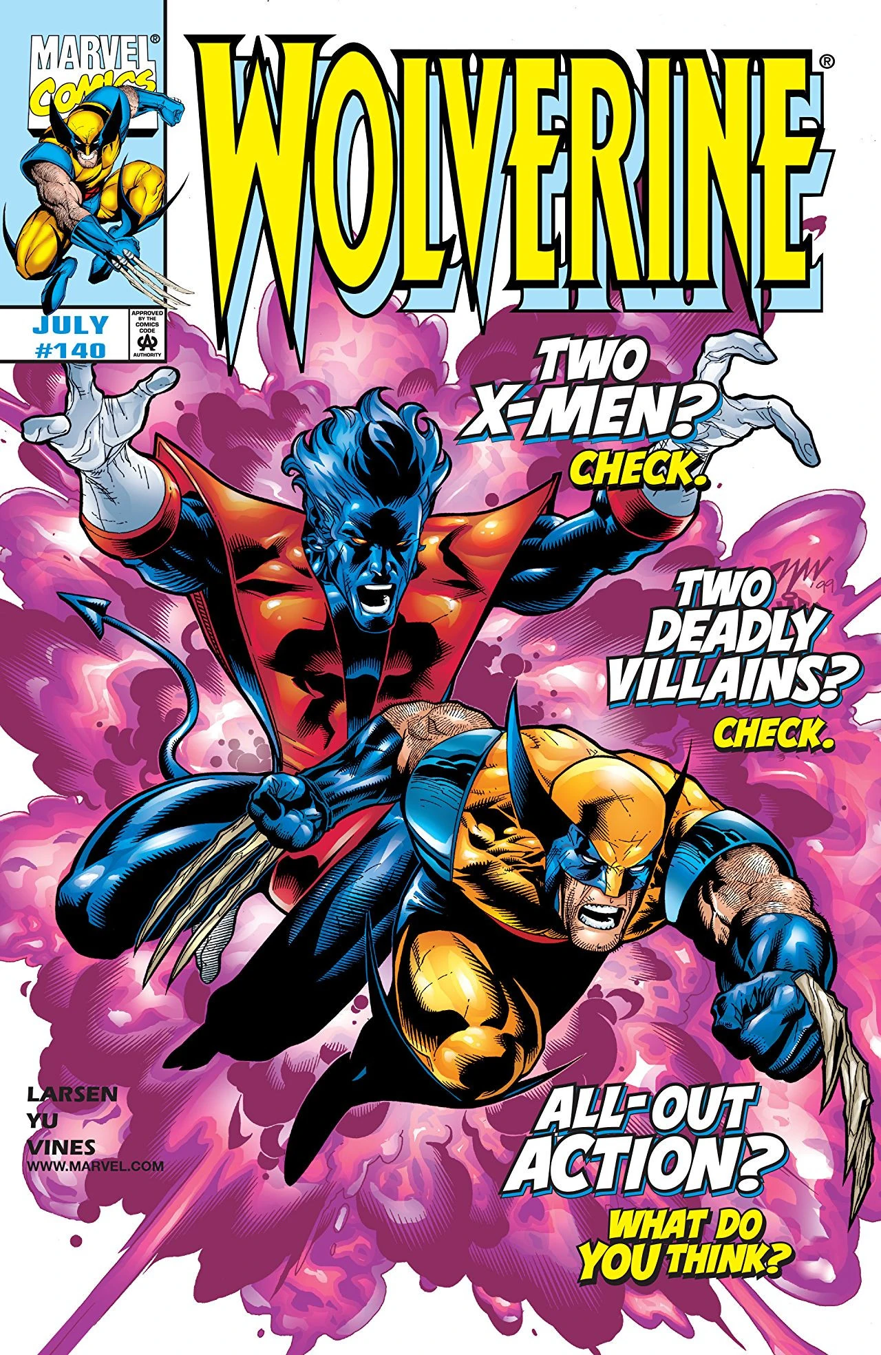 Wolverine Vol 2 140 | Marvel Database | FANDOM powered by Wikia