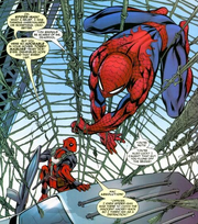 Peter Parker (Earth-616) and Wade Wilson (Earth-616) from Cable & Deadpool Vol 1 24 0001