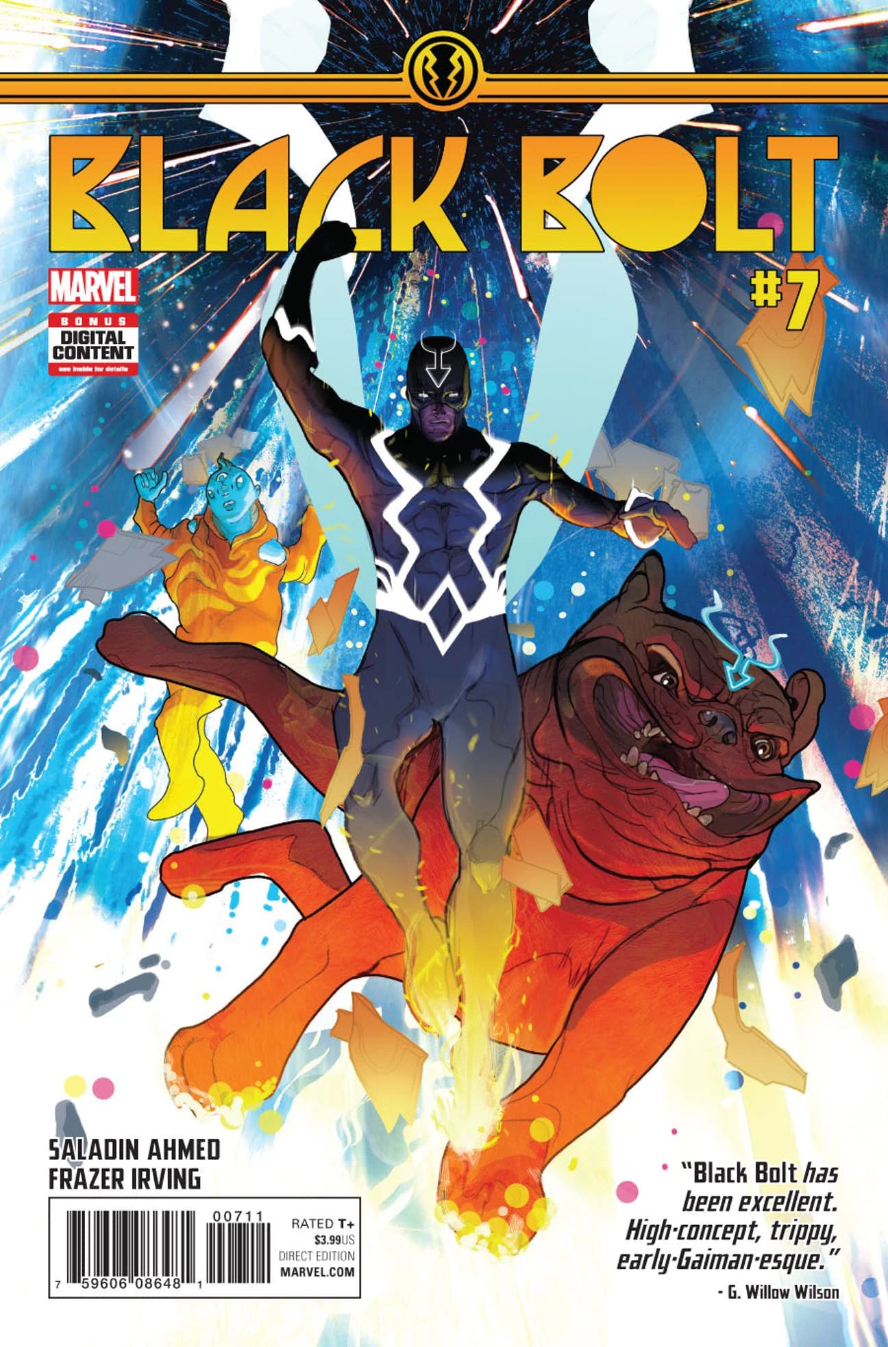 Black Bolt Vol 1 7 Marvel Database FANDOM powered by Wikia