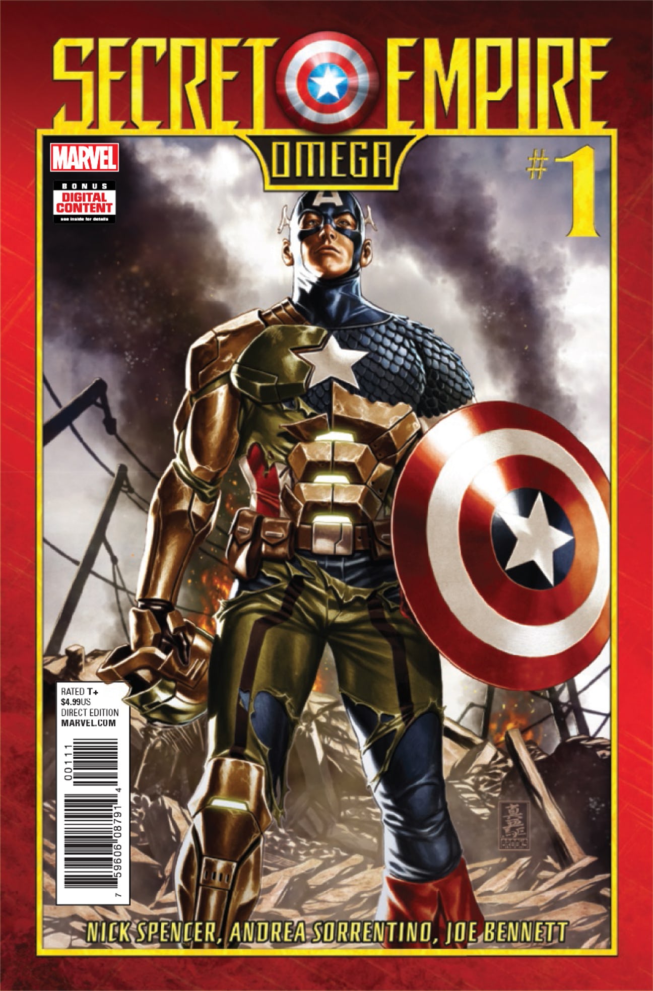 Secret Empire Omega Vol 1 1 | Marvel Database | FANDOM ...