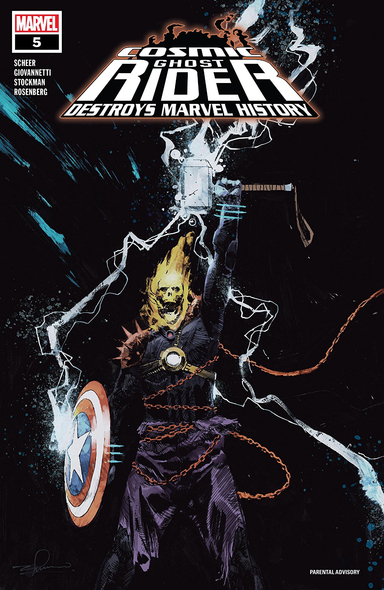 Cosmic Ghost Rider Destroys Marvel History Vol 1 5 Marvel