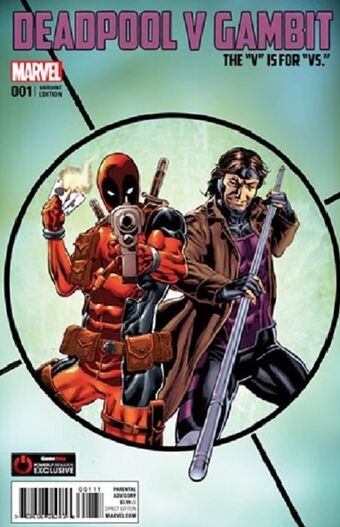 Secret Vs Gambit Deadpool V Gambit Vol 1 1 Marvel Database Fandom