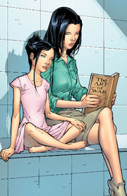 Laura Kinney &amp; Sarah Kinney (Earth-616) from X-23 Vol 1 2 0001