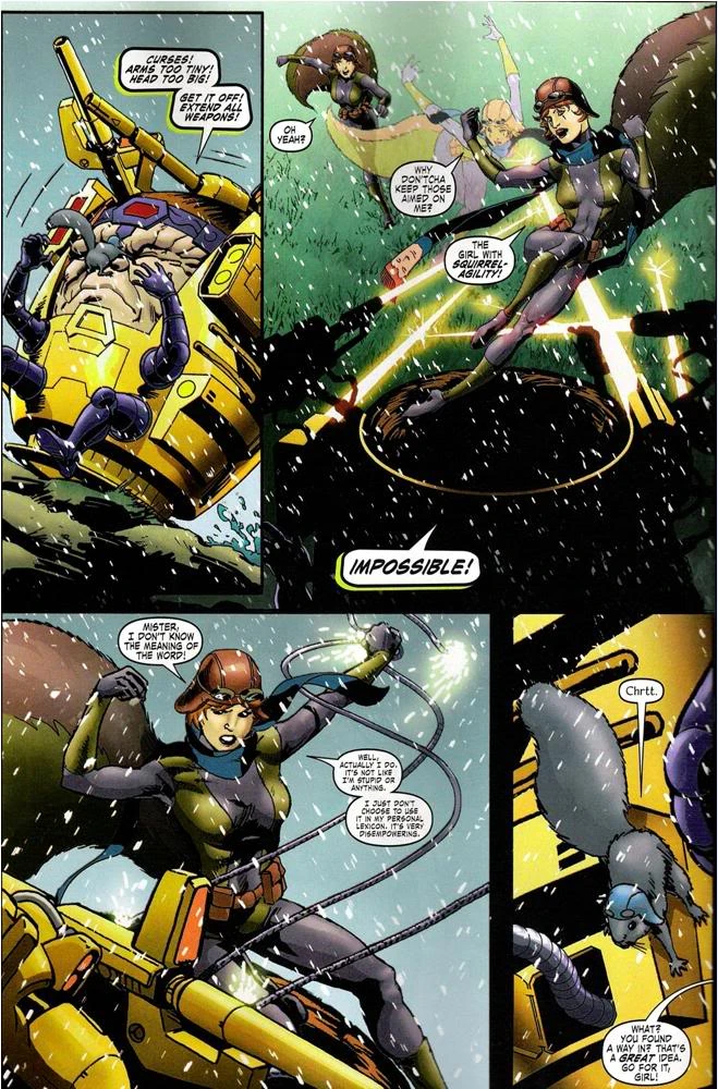 Image Squirrel Girl vs MODOK 0002.jpg Marvel Database FANDOM powered by Wikia