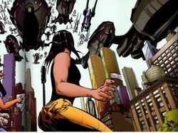 Skrull Battleship from New Warriors Vol 4 14 0001