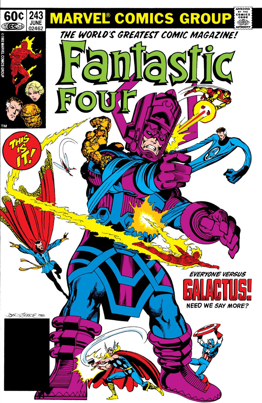 Fantastic Four Vol 1 243  Marvel Database  FANDOM powered by Wikia