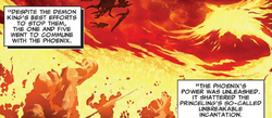 Phoenix Messiah (Demon) (Earth-616) from Uncanny X-Men Vol 2 13 0004