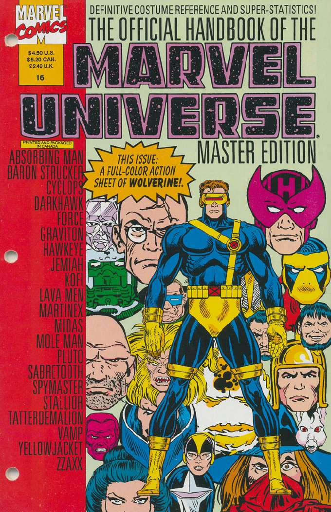 handbook of the marvel universe