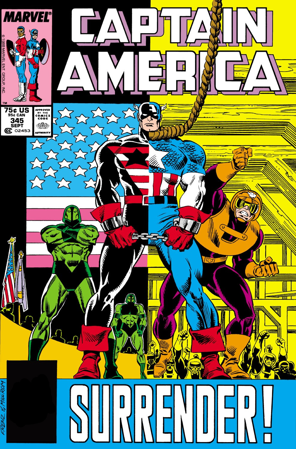 Captain America Vol 1 345 | Marvel Database | Fandom