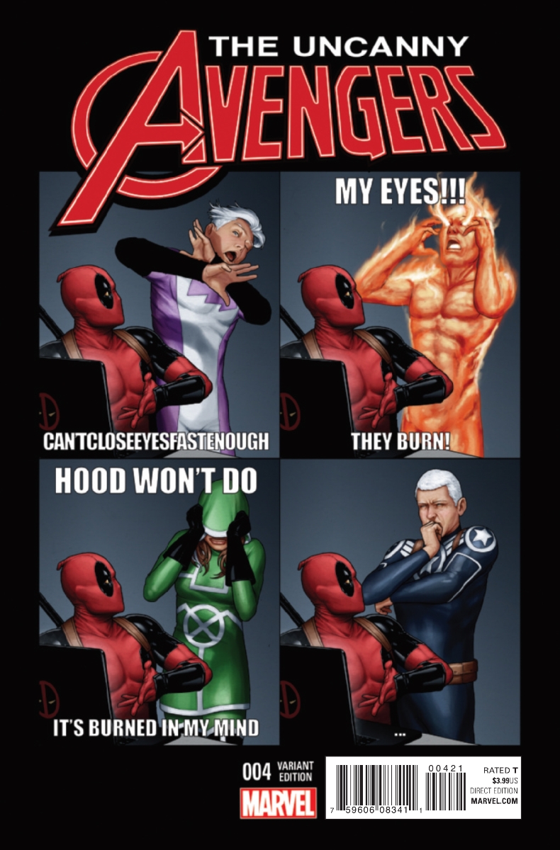 Image Uncanny Avengers Vol 3 4 Deadpool Variantjpg Marvel