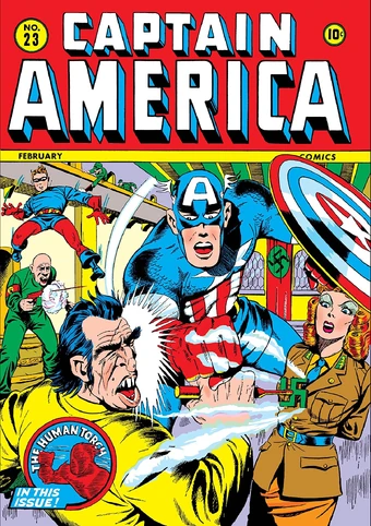 Captain America Comics Vol 1 23 Marvel Database Fandom
