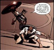 Steven Rogers (Earth-616) and Richard Jones (Earth-616) from Avengers Classic Vol 1 8 001