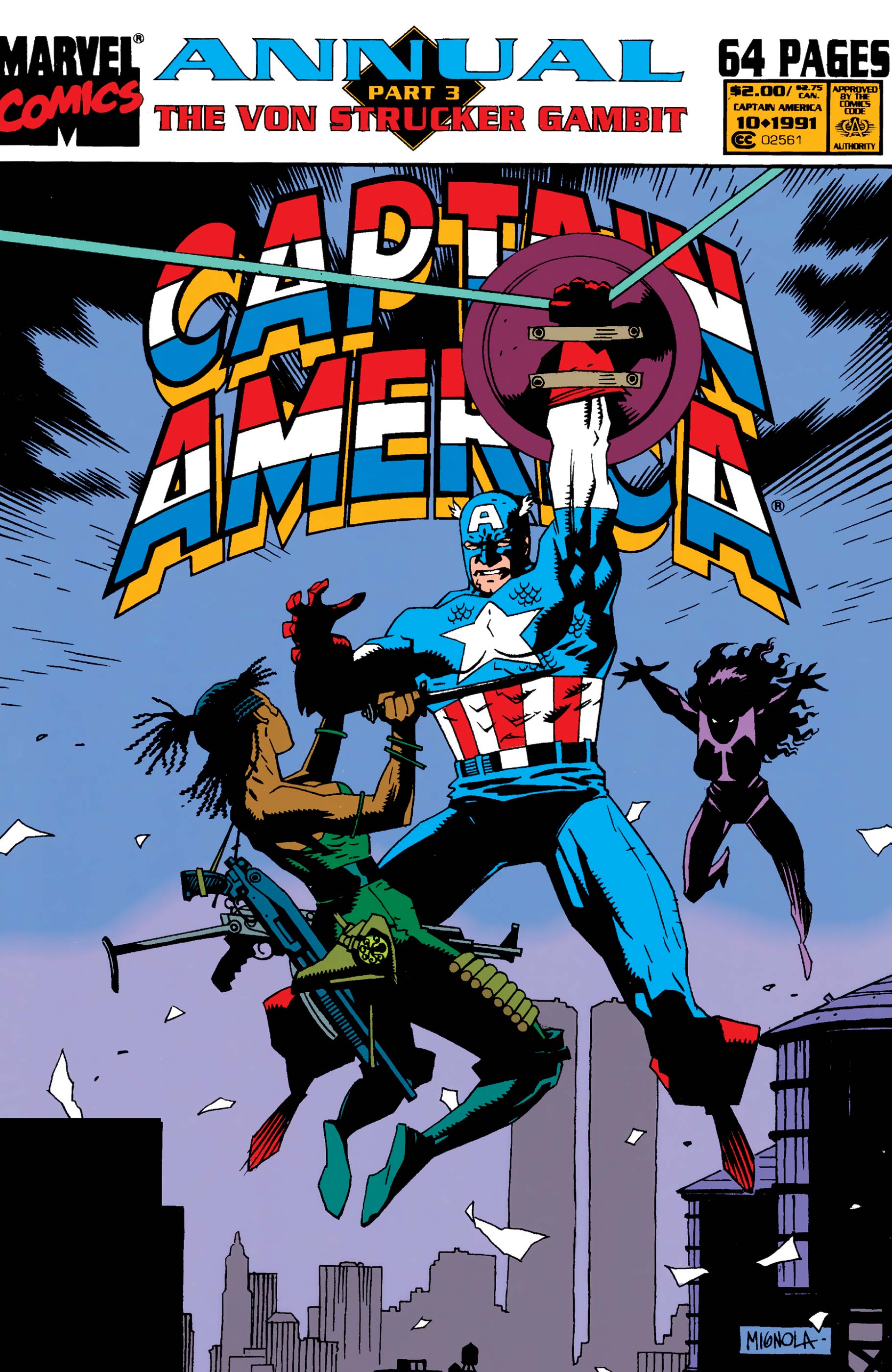 Captain America Annual Vol 1 10 | Marvel Database | Fandom