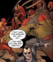 Spider-Army (Multiverse) and Inheritors (Earth-001) from Amazing Spider-Man Vol 3 14 001