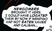 Xavier and Caliban (Earth-37072) from Exiles Vol 1 55