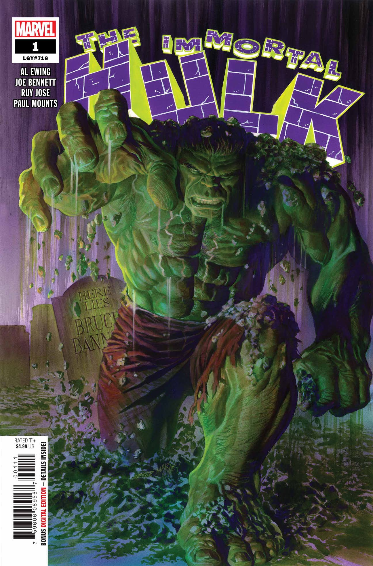 Immortal Hulk Vol 1 1 | Marvel Database | Fandom