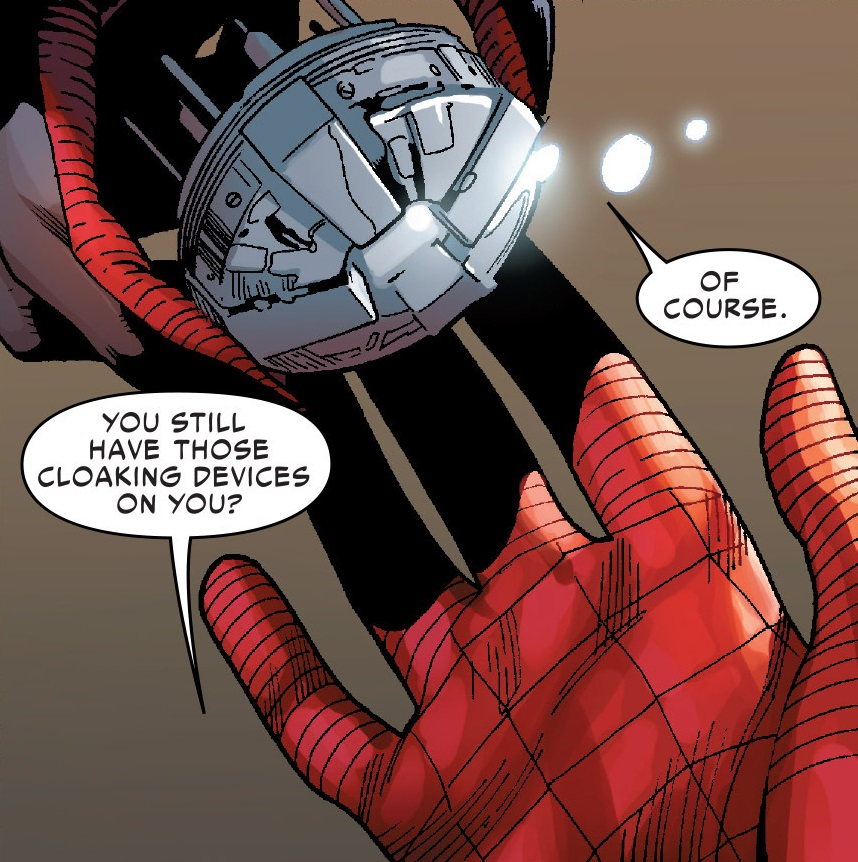 Image - Cloaking Device from Amazing Spider-Man Vol 3 11 001.png
