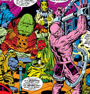 Deviants (Homo descendus) from Eternals Vol 1 3 0001