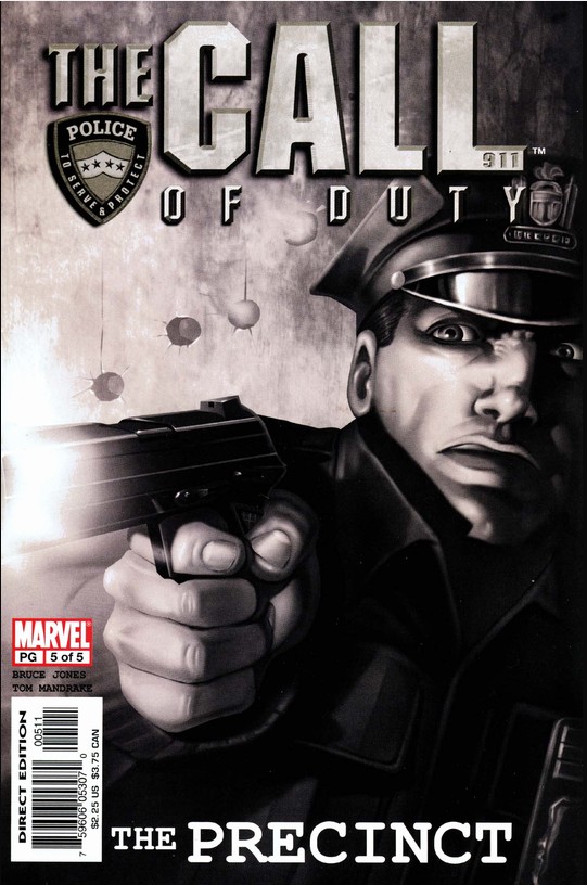 5 COMPLETE SET 2 3 #/'s 1 4 2002 THE CALL OF DUTY: THE PRECINCT