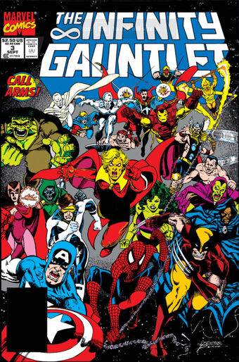 infinity gauntlet first appearance