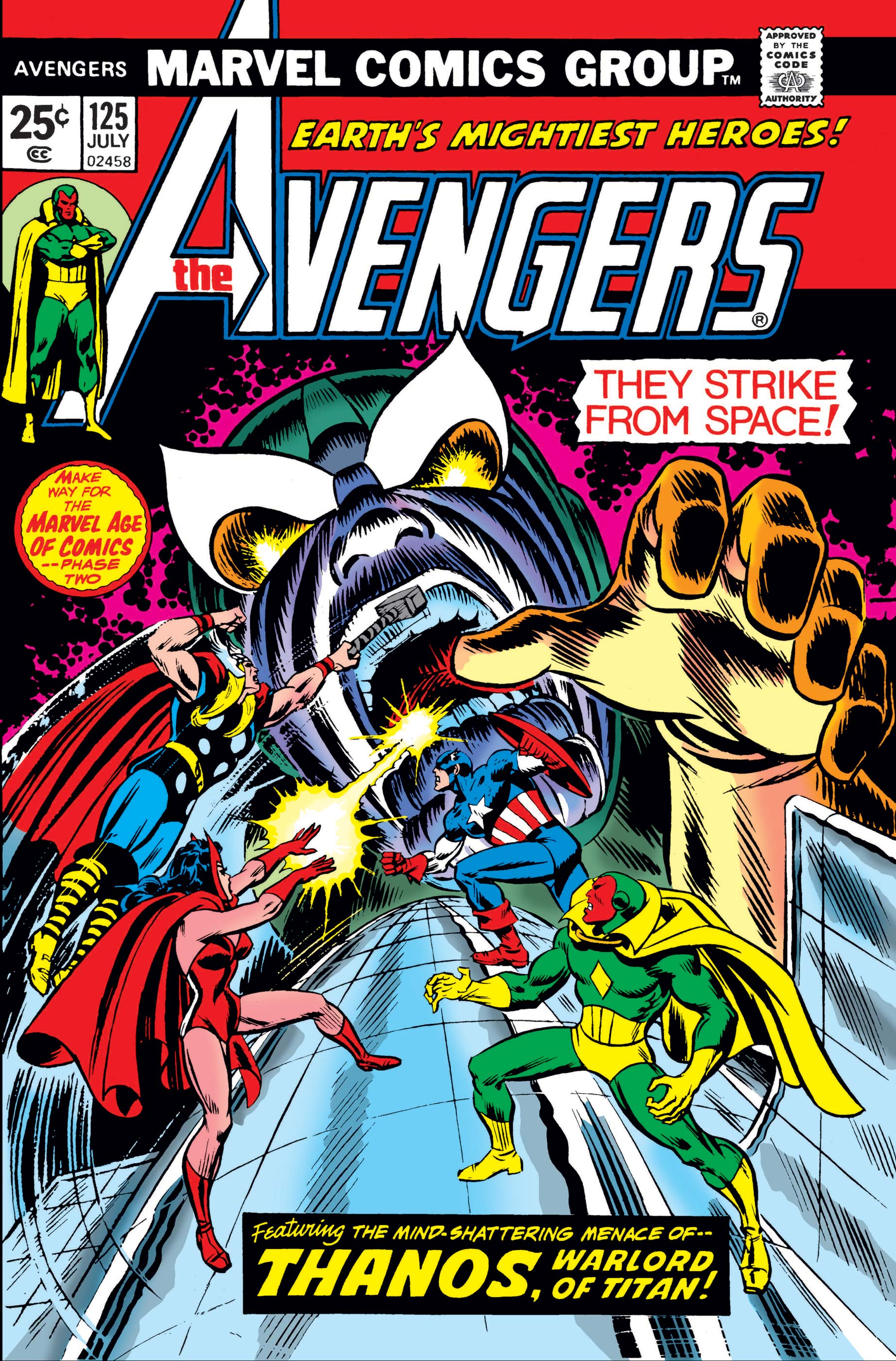 Avengers Vol 1 125  Marvel Database  FANDOM powered by Wikia