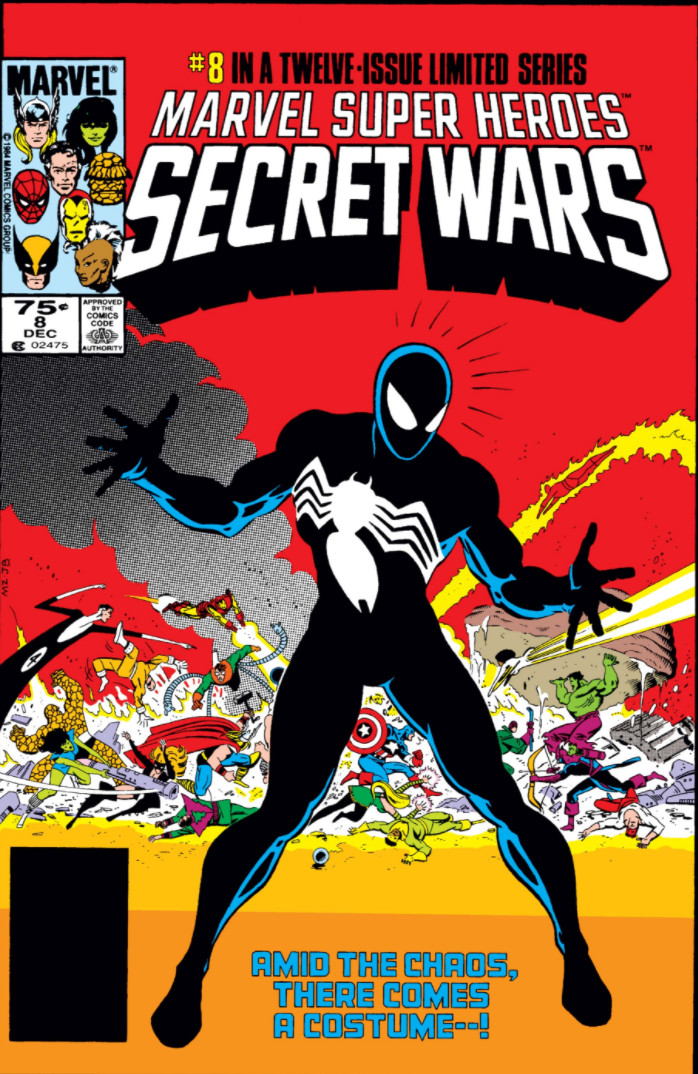 Image result for Secret Wars 1984 symbiote