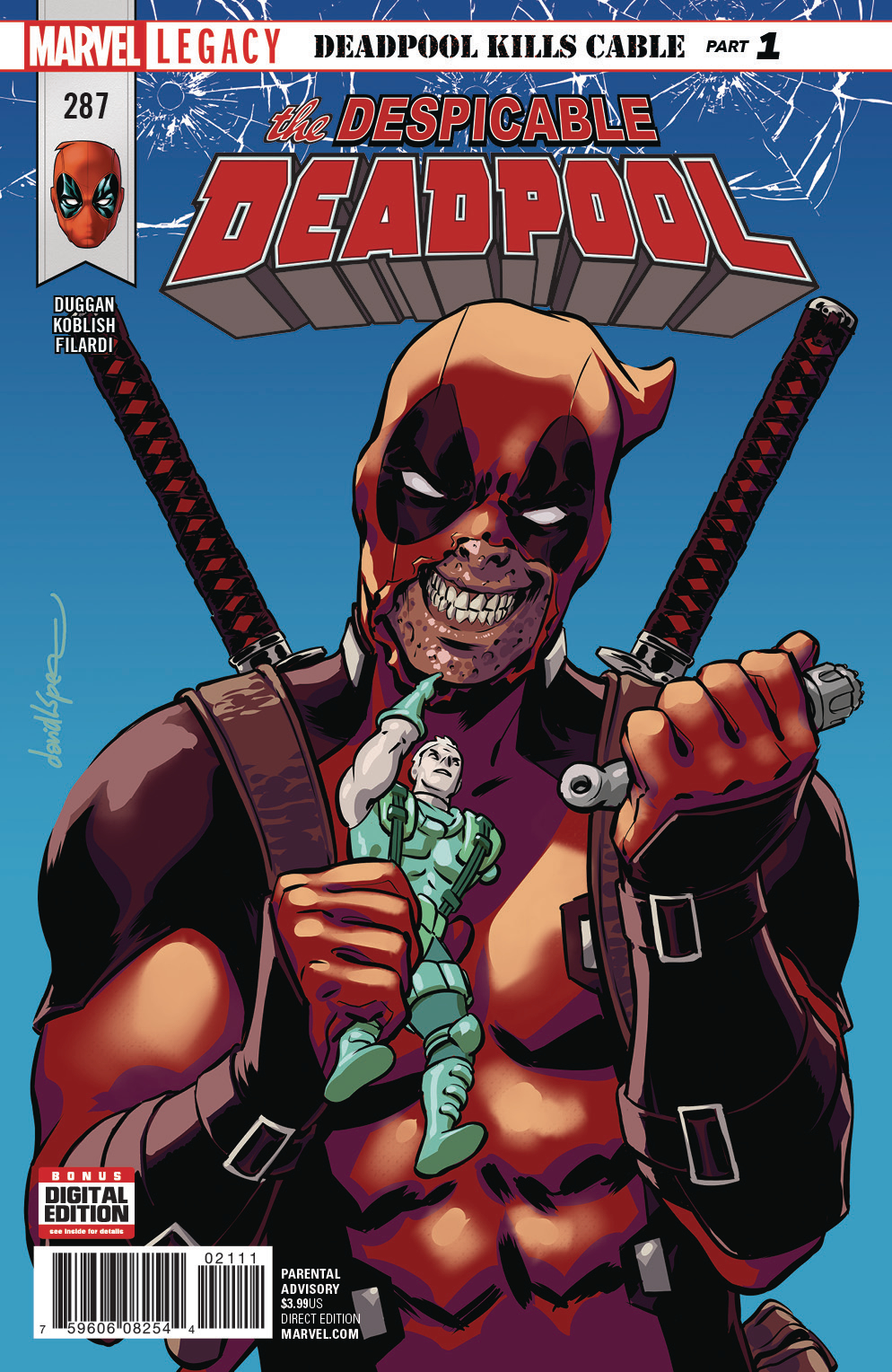 Despicable Deadpool Vol 1 287 | Marvel Database | FANDOM Powered By Wikia