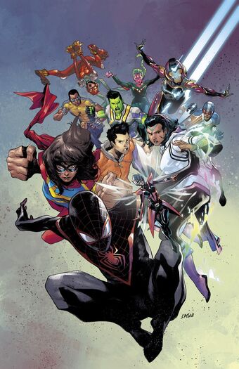 Champions Earth 616 Marvel Database Fandom