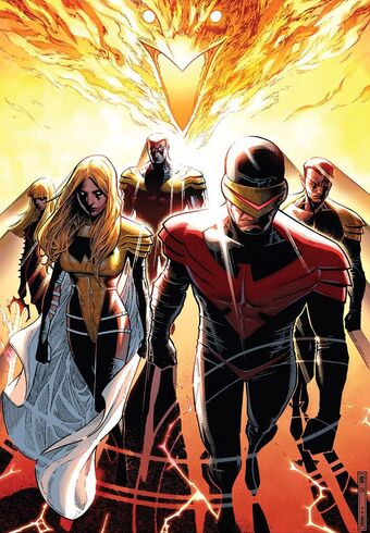 Phoenix Five Earth 616 Marvel Database Fandom