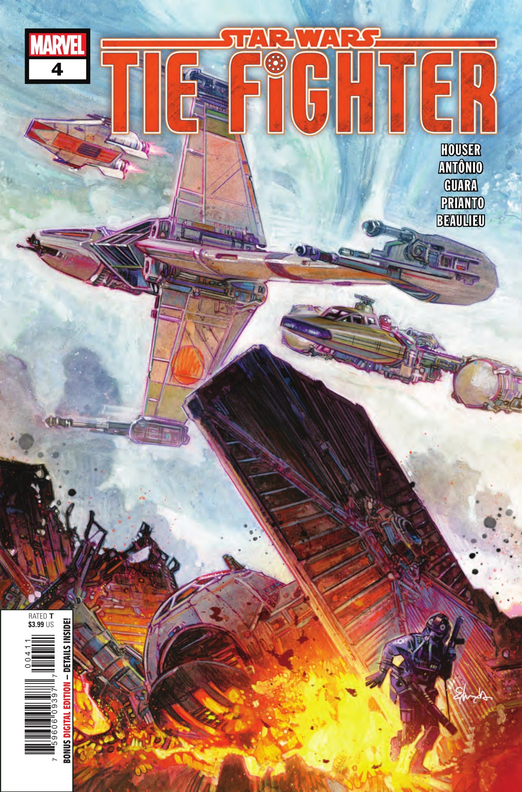 Star Wars Tie Fighter Vol 1 4 Marvel Database Fandom