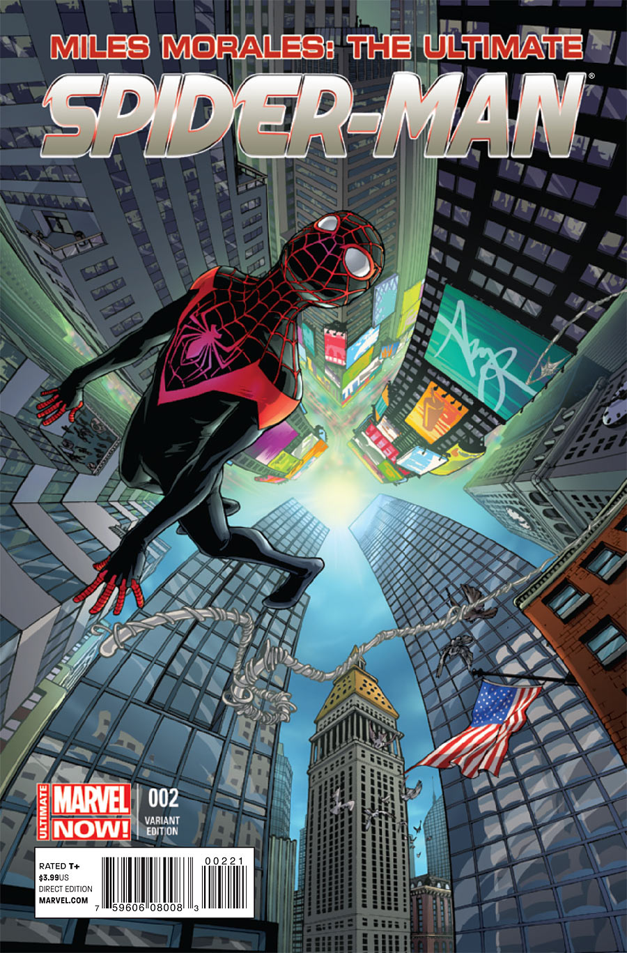 Miles Morales Spider-Man #3 Marvel Comics Movie 1:10 Variant
