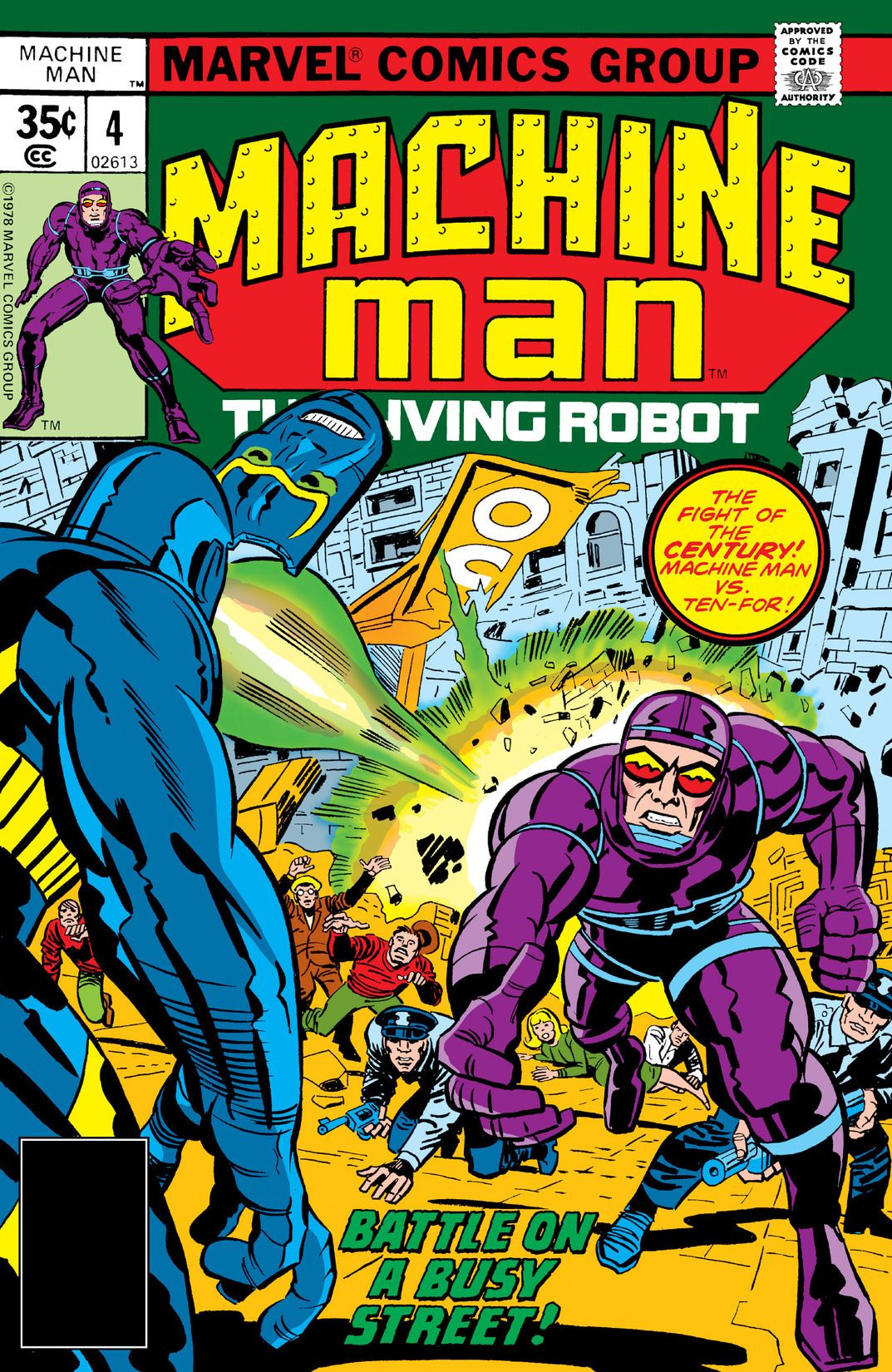 Machine Man Vol 1 4 | Marvel Database | FANDOM powered by Wikia